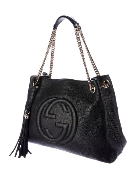 gucci chain bag ebay|Gucci soho chain shoulder bag.